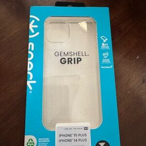 Speck clear Grip Case for iPhone 14 Plus